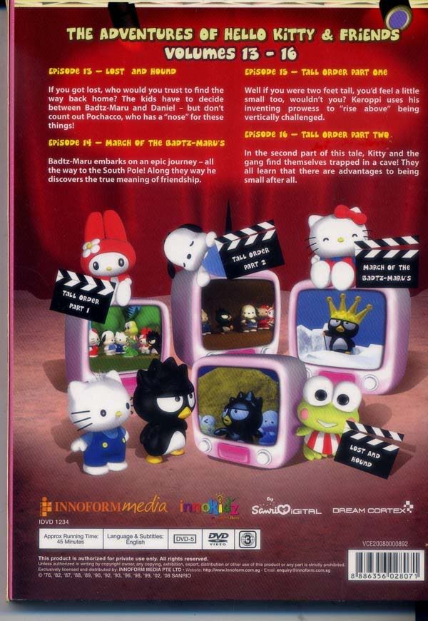 The Adventures of Hello Kitty Hello Kitty Family And Friends. The Adventures of Hello Kitty