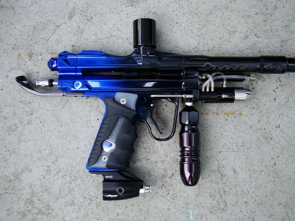 Blue/ Black Dye Ultralite Autococker