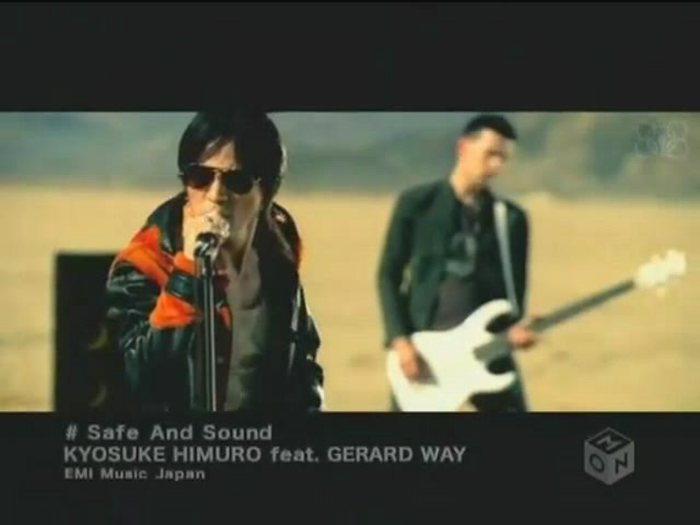 jbums: [PV] KYOSUKE HIMURO feat. Gerard Way - SAFE AND SOUND