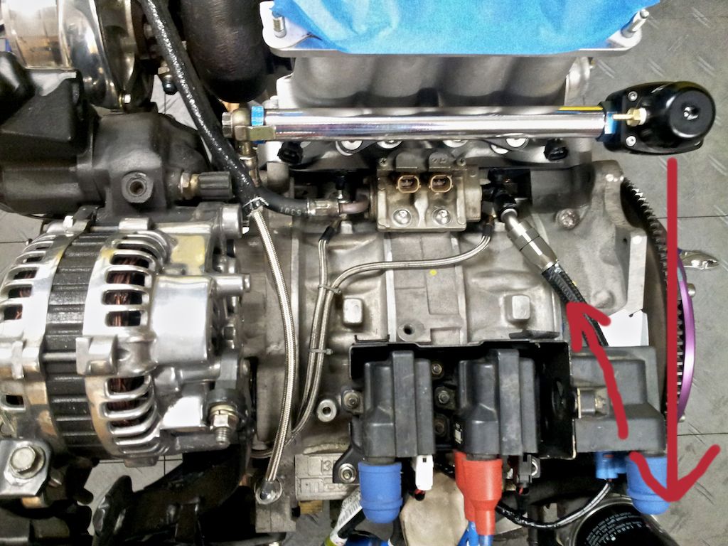 Pictures of your Fuel System Routing? Mazda RX7 Forum