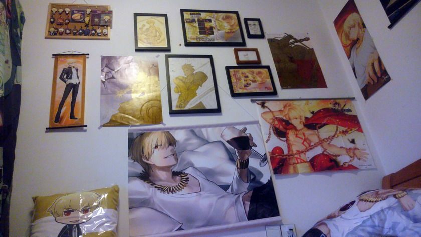 Fate/EXTRA CCC ARタペストリー ギルガメッシュ闪闪AR发声挂画 - 小蝴蝶 - 月千一夜天朝备用栖息地 Fate/EXTRA CCC ARタペストリー ギルガメッシュ闪闪AR发声挂画 - 小蝴蝶 - 月千一夜天朝备用栖息地