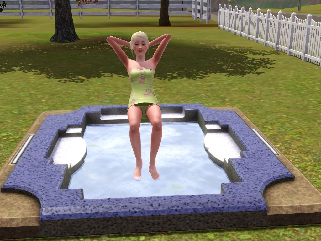 All small hot tubs make the sim float above ground, really annoying.