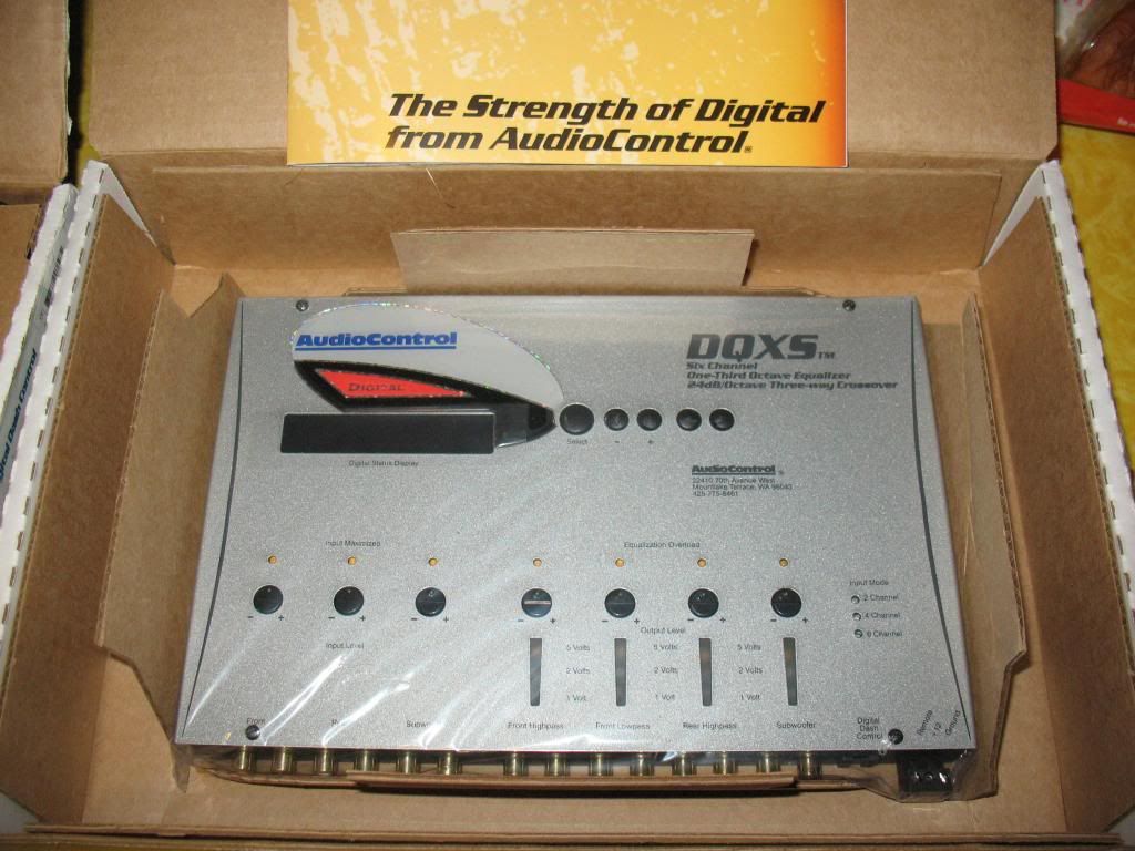 BNIB Audiocontrol DQXS + DCC Car Stereo Forum