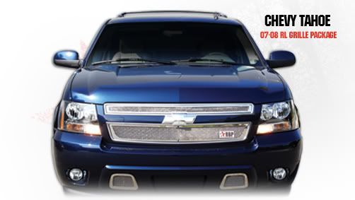 Chevy Avalanche Fan Club RBP rivet grills for 07-09 Z71 Avalanche