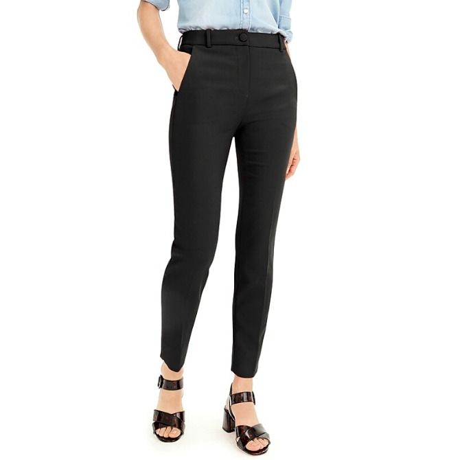 best black skinny pants for work