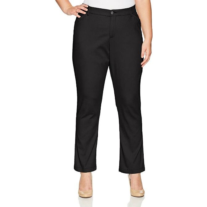 best black womens work pants