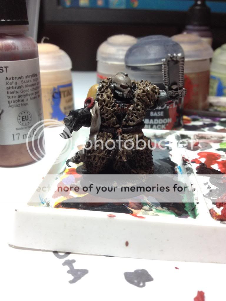 big bad yeti's painting log... dark and brutal space wolves...bad moon ...