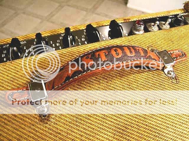 DARRIN STOUT Fender Bassman TWANGSVILLE STRAPS, DARRIN STOUT Fender 