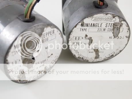 2x used Step Motor Type 23LM C309 6V 0.85A 1.8deg/step  